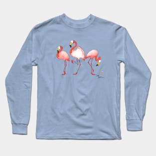 Flamingos Long Sleeve T-Shirt